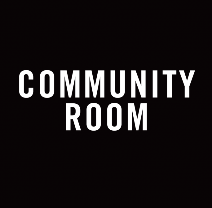 Blade sign Community Room